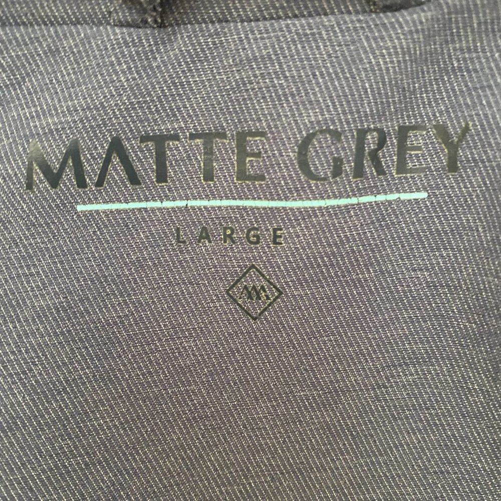 Matte Grey Jacket (Large) - Picture 2 of 4
